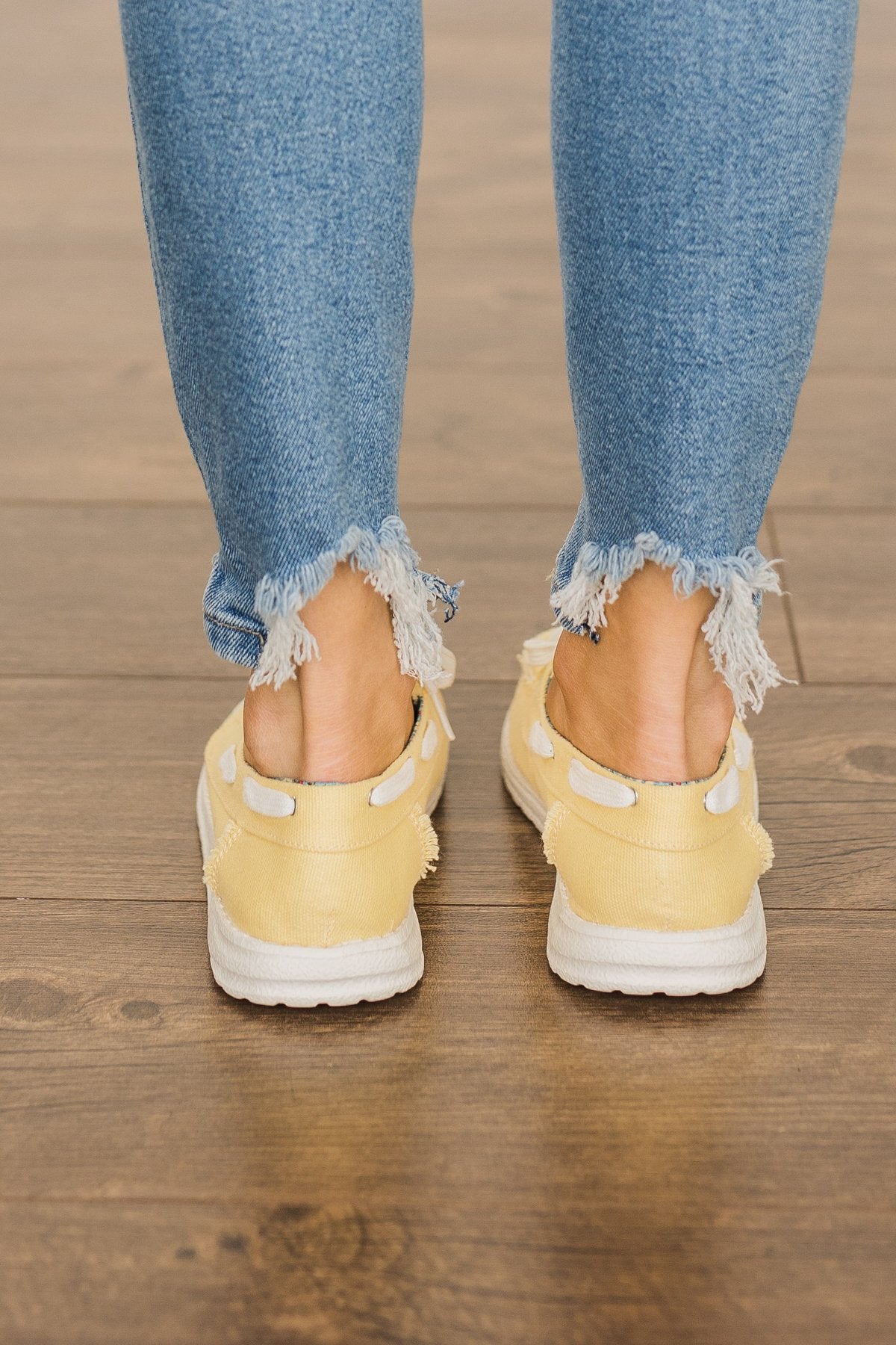 Gypsy Jazz Sail Away Sneakers- Yellow