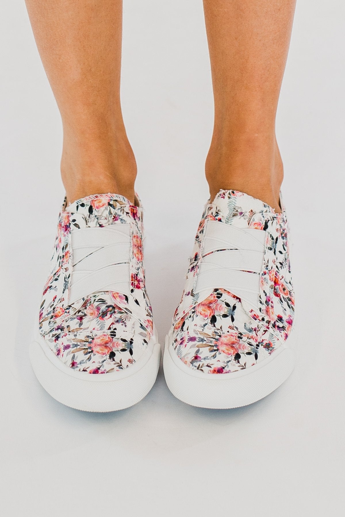 Blowfish Marley Sneakers- Off White Winter Romance