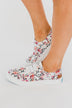 Blowfish Marley Sneakers- Off White Winter Romance