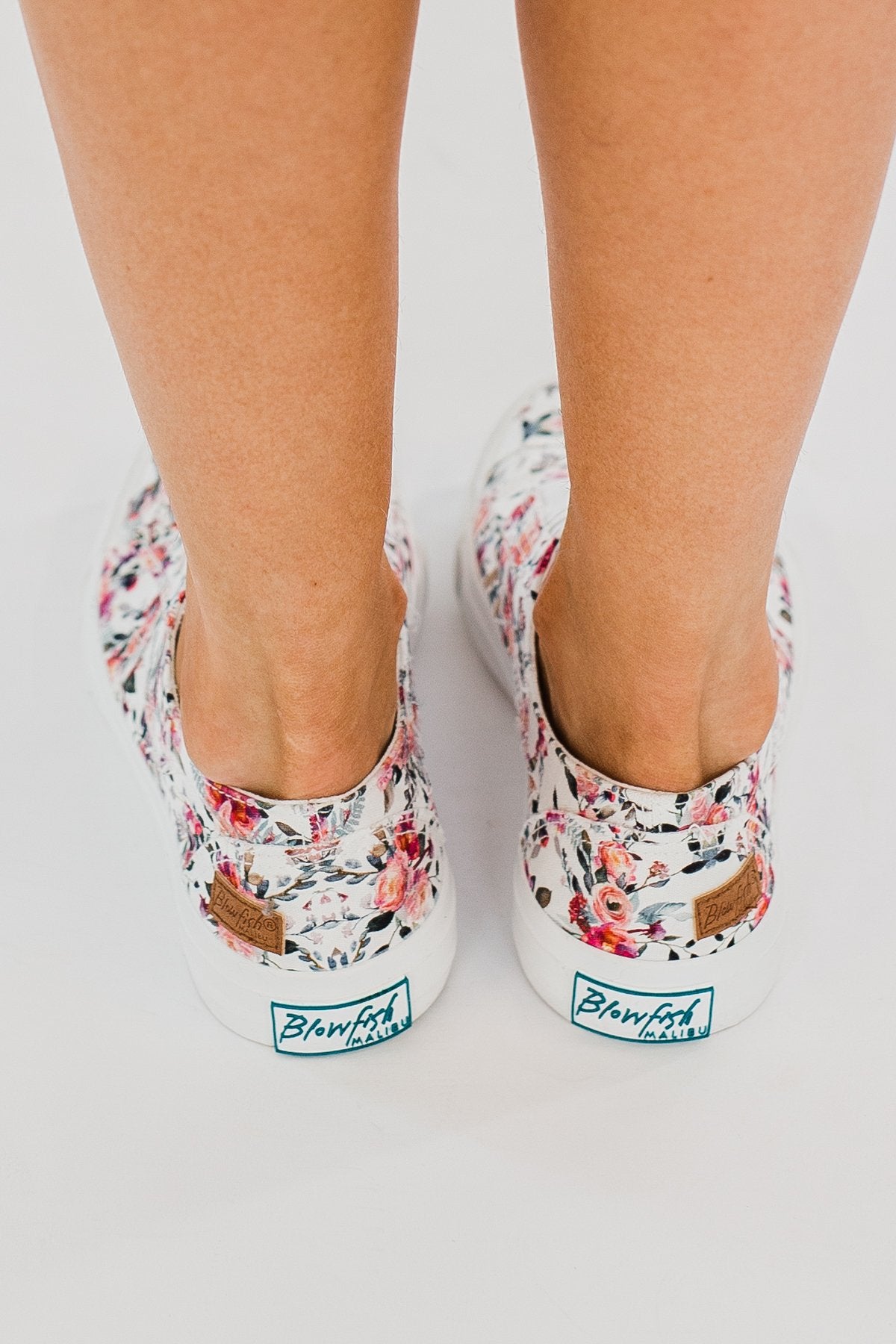 Blowfish Marley Sneakers- Off White Winter Romance