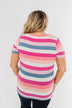 Promise Me This Striped Top- Shades of Pink