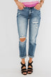 KanCan Boyfriend Jeans- Jessie Wash