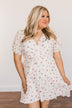 Enjoy The Simple Things Wrap Dress- Ivory