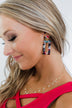 Acetate Dangle Earrings- Multi-Color