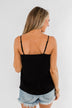 Nothing Holding Me Back Lightweight Tank Top- Black