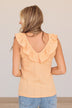 Always One Step Ahead Knit Tank- Cantaloupe