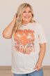"Sunshine On My Mind" Graphic Tee- Cream
