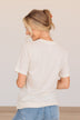 "Sunshine On My Mind" Graphic Tee- Cream