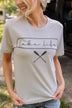 "Lake Life" Graphic Tee- Beige