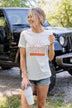 "Sunrise" Graphic Tee- Ivory