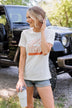 "Sunrise" Graphic Tee- Ivory