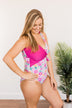 Days Under The Sun Floral One-Piece Swimsuit- Magenta