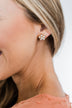 Pretty Pearl Earrings- Gold