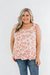 Sweeter Love Leopard Tie Sleeve Top- Blush