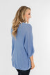 The Perfect Knit Cardigan- Periwinkle
