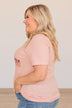 Cruisin' At Sunset Graphic Tee- Peach