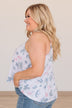 Do A Double Take Cropped Floral Tank- Ivory