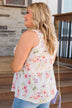 Eye Catching Beauty Floral Tank- Ivory