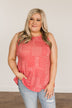 All American Girl Bandana Print Tank Top- Red