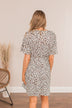 Standing My Ground Leopard Dress- Ivory