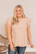 Comfortable In My Own Skin Top- Taupe
