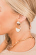 The Finer Things In Life Dangle Earrings- Gold