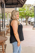 Devoted Darling Knit Tank Top- Black
