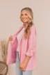 It's Just Business Casual Blazer- Pink