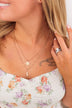 Whispering Winds Necklace Set- Gold