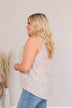 Captivating Blooms Floral Tank- Lilac