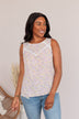 Captivating Blooms Floral Tank- Lilac