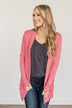 Aspire To Inspire Floral Knit Tank Top- Dark Navy
