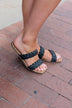 Blowfish Zelie Braided Sandals- Black Mandala
