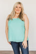Must Have Been Love Tank Top- Mint Blue