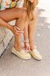 Gypsy Jazz Sail Away Sneakers- Yellow