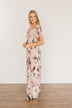 Best Of The Best Floral Maxi Dress- Dusty Pink