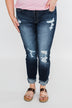 KanCan Distressed Skinny Jeans- Susie Wash