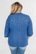 The Perfect Knit Cardigan- Cobalt Blue