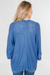 The Perfect Knit Cardigan- Cobalt Blue