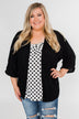Black & White Polka Dot Tank Top