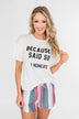 Multi Colored Fashion Shorts- Pink & Fuchsia