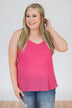 Brighten My Day Tank Top- Fuchsia – The Pulse Boutique