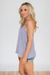Brighten My Day Tank Top- Lilac