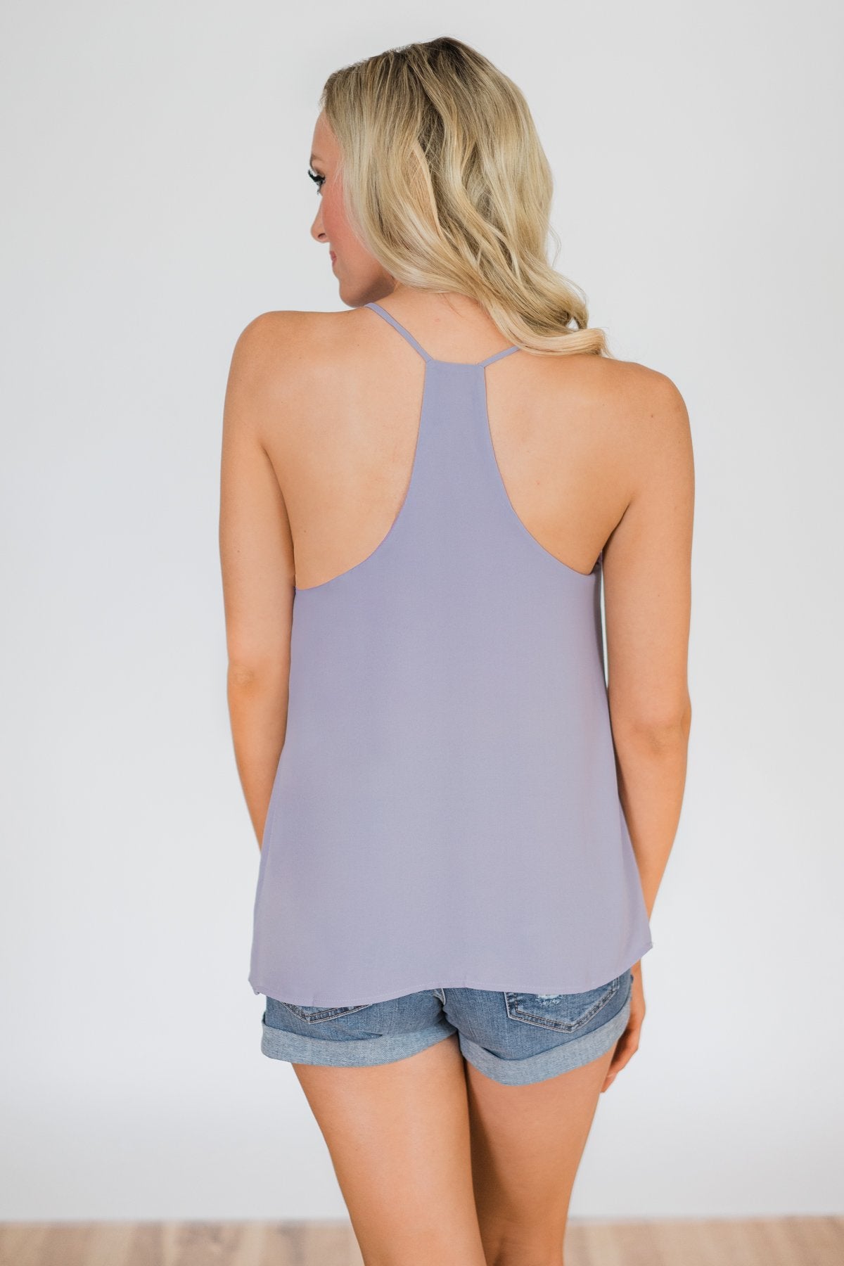 Brighten My Day Tank Top- Lilac