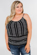 Amazed by Beauty Shift Tank Top- Black