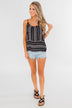 Amazed by Beauty Shift Tank Top- Black