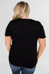 "Because I Said So" Graphic Short Sleeve Top- Black