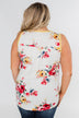 The Life I'm Living Floral Tank Top- Yellow