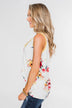 The Life I'm Living Floral Tank Top- Yellow