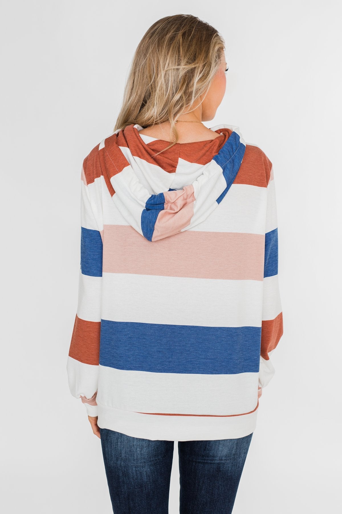 You'll Come Knocking Overlap Hoodie- Spice